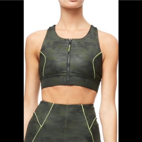 Good American Camo Sports Bra - Picture 4 of 9